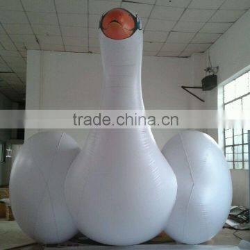 inflatable swan