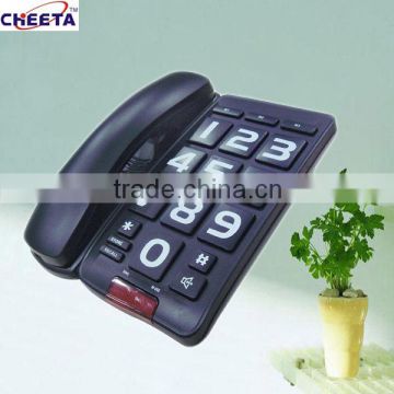 Cheap big button telephone set