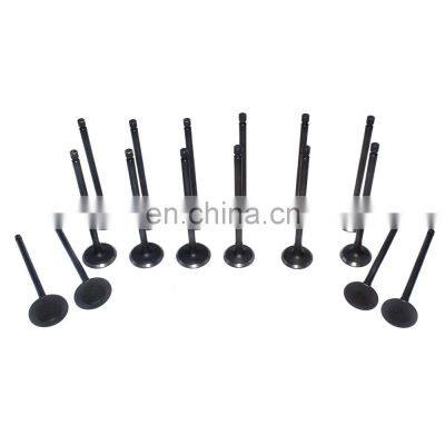 16Pcs Intake & Exhaust Valve Kit For Mitsubishi Lancer Mirage MD162422, MD162423