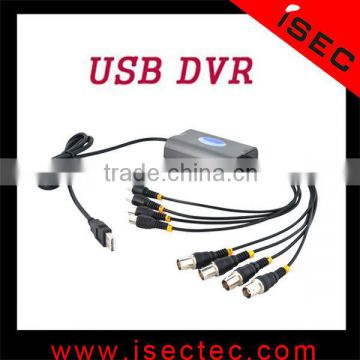 Full D1 Real Time Usb Port 2.0 Mini 4Ch Dvr