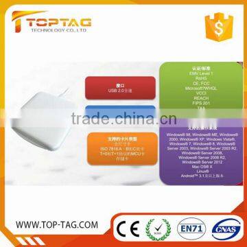 High Quality Smart Card Reader Writer Acr38u Factory Cheap Price Wireless Android Usb Sim Card Reader photo-2