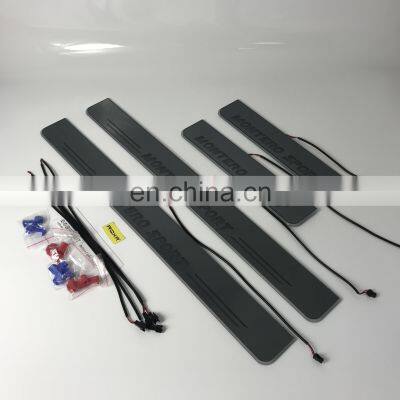 Led Door Sill Plate Strip for Mitsubishi Montero Dynamic Sequential Style Step Light Door Decoration Step photo-2