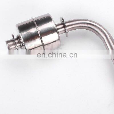 304 White Stainless Steel Float Switch L Type Liquid Water Level Sensor Switch Internal Float Switch 120 Degree photo-4