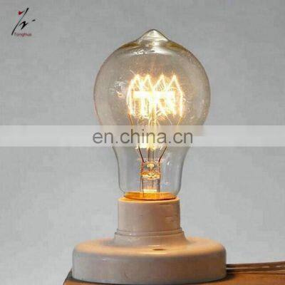 Hot Sale Vintage Decorative Light Bulbs A19 E27 220V Dimmable Bulb Edison 60W