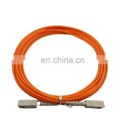 High quality outdoor fiber patch cord drop cable om1 om2 om3 om4 jupmer wire fiber optic patchcord for ftth fiber optic