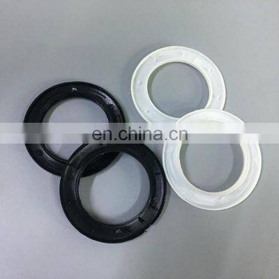 White Black Color Plastic Snap Curtain Grommet Eyelets Ring photo-3