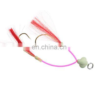 2021 new Super Strong Hooks with Barb Seawater  Hi-Carbon Steel Fishing tassel Hook jiging hook