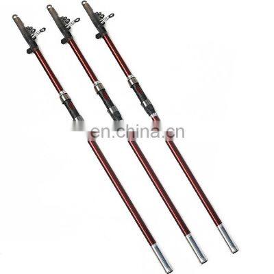 Telescopic Surf fishing rod 3.6m-4.5m Carbon Super Hard long throlling casting rod sea boat fishing rod