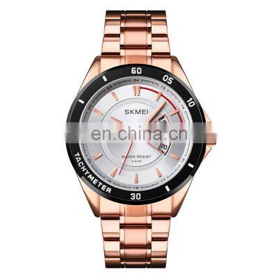 Skmei 1641 Stainless Steel Band Japan Quartz Movement Business Men Watch