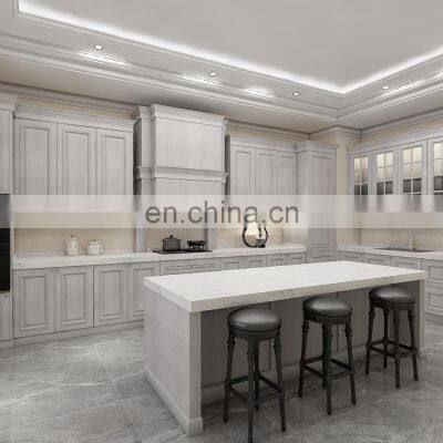 Modern North American Solid Wood Kitchen Cabinet Shaker Designs