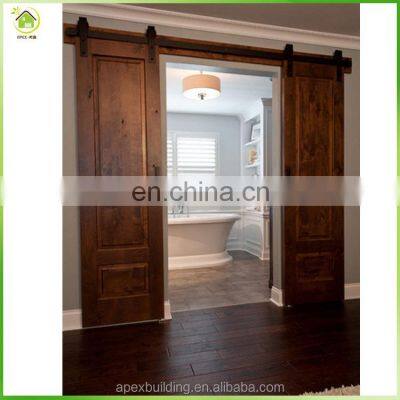 top hung double sided hanging sliding door system