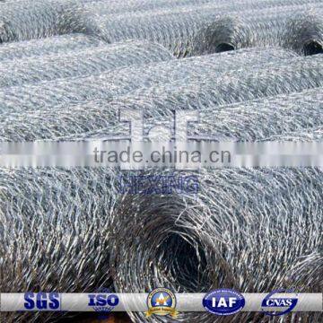 hot-dipped galvanized hexagonal gabion mesh from Anping