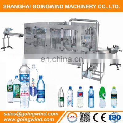 Automatic pure water filling and sealing machine auto drinking water bottle filler capper labeler line cheap price for sale