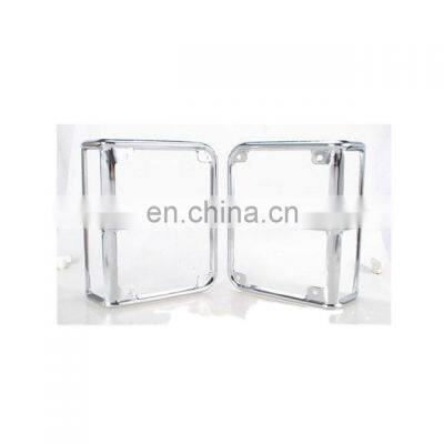 Chrome tail lamp cover for jeep wrangler jk