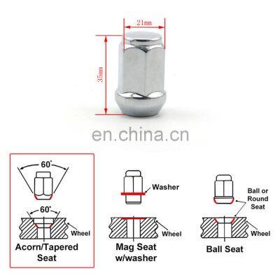 AOSU LM07 Professional Design Steel Alloy Wheel Lug Nuts Sets photo-2