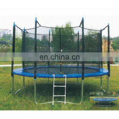 Adult gymnatic 10ft outdoor playground jumping bed bungee trampoline for sale with net protection