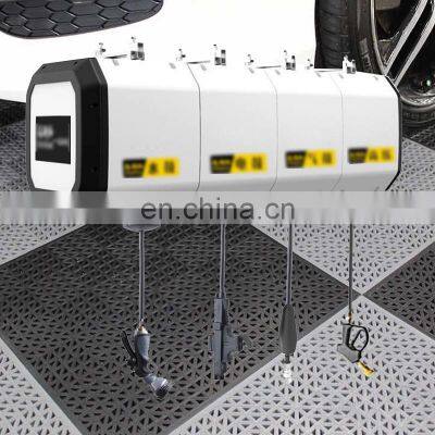 Ch High Quality Factory Direct Supply Wall Mounted Plastic Assembly Fashion Modular Combination Drum For Car Washing