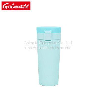 13.4OZ 400ml Stainless Steel Travel Mug with Push Button