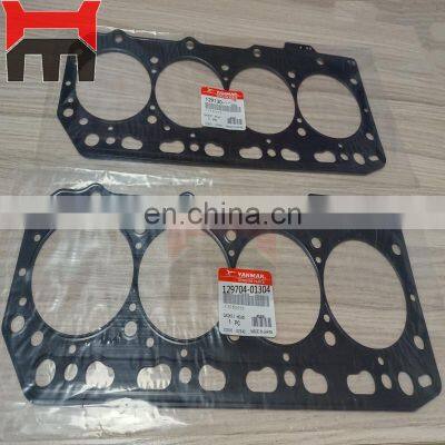 Diesel engine parts for 4TNE88 4D88 Cylinder Head Gasket 129704-01304 129704-01387