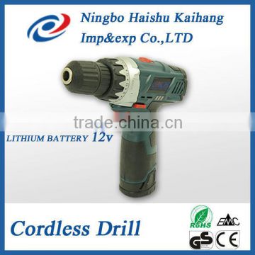 12V Cordless Drill With Lithium Battery