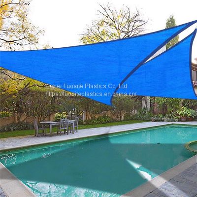 Factory Direct Sale Backyard Cover Polyester Fabric Sun Shade Sail Garden Awning Shade Sail