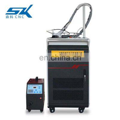 SENKE Factory Outlet Fiber Laser 1000W MINI SS Carbon Steel Aluminum Welding Machine