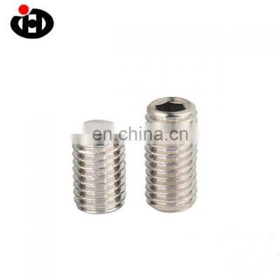 Hot Sale Jinghong SS304 Allen Head Hex Socket Flat Point End Grub Headless Bolt DIN913 Set Screw photo-2