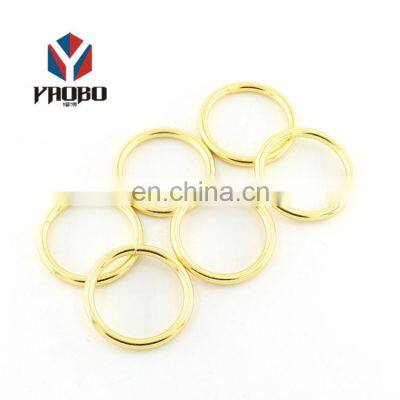 Fashion High Quality Metal Antique Brass O Ring With Spring Gate