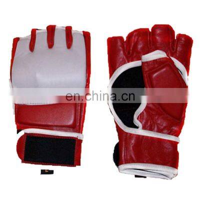 Wholesale half finger grappling Gloves custom logo your own design MMA gloves