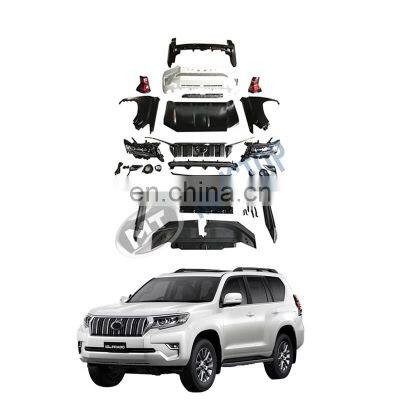 MAICTOP high quality car body kit for PRADO FJ150 2008-2017 upgrade to 2018 car accessories 2021