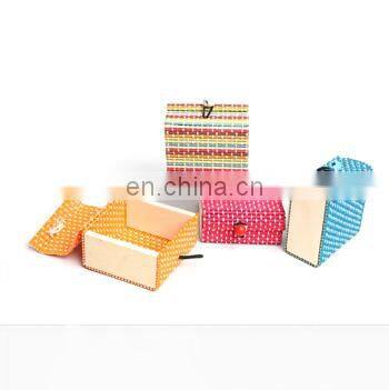 Best Price Set of 12 multi storage bamboo boxes Bamboo Gift Box basket Wholesale Made in Vietnam