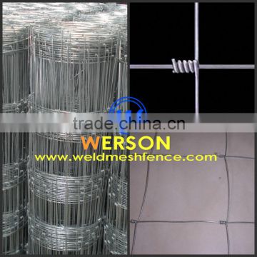 hot dipped galvanized Grassland Fence ,field fence| werson fence