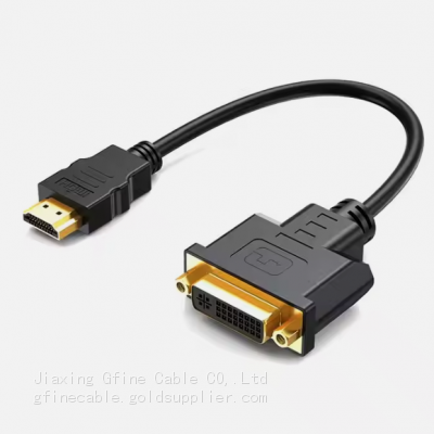 HDMI Male To DVI Female Adapter Cable