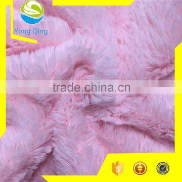 Pink pv Plush Fabric