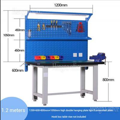 Premium Adjustable Workbench With Louvered Panel & Steel Locks | Heavy Duty Workbench for Professionals