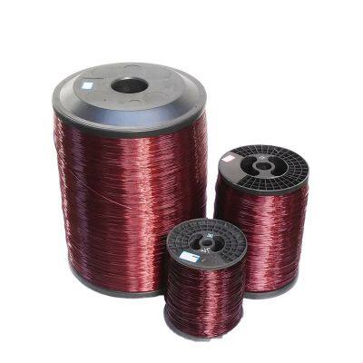Aluminum Wire Factory Price AWG 10 Enameled Winding Round Circular Wire Class 180 and Class 200 Philippines photo-2