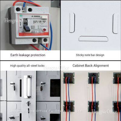 Heavy-Duty 20-Door , All-Steel | Mobile Device Charging Cabinet With Anti-Theft Lock | for Office photo-4