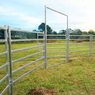 Round Tube Horse Panel Gate Corral Panels Cattle Horse Cow Sheep Fence Panels Waterproof