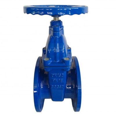 DIN DN150 Ductile Iron Cast Iron GG25 GGG50 EPDM Soft Seal Flange Gate Valve Price Sluice Valve Gate Valve