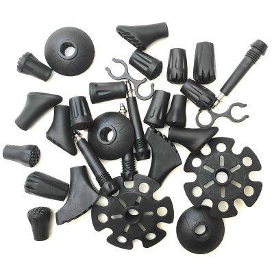 11mm Hole Diameter Trekking Pole Tips - Walking Sticks Replacement Tip Protectors for Trekking Poles, Hiking Sticks & Canes photo-5