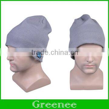 Bluetooth V3.0 Bluetooth Headphone Beanie Wireless Bluetooth Hat With Removable Bluetooth Headset and Microphone photo-5