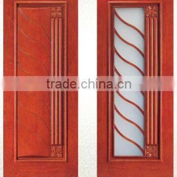 plain solid wood doors