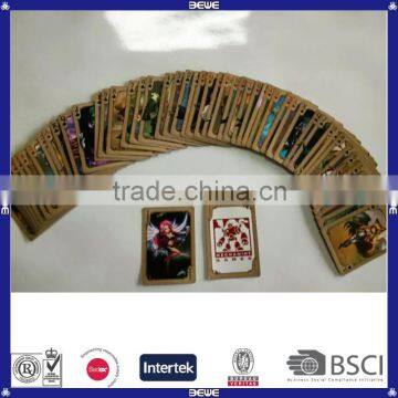 promotional advertising customized two side playing cards