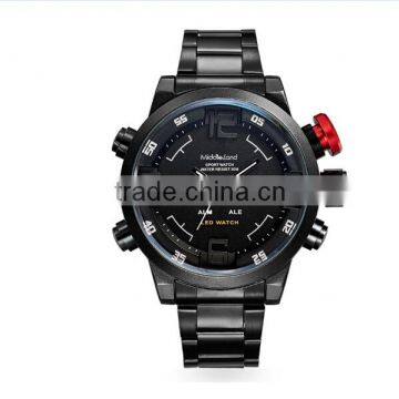 Fashion led watch 2015 hot Sell waterproof Man Sport Watch