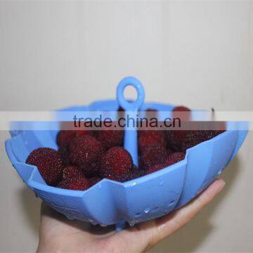 2016 Newest Foladble Silicone Drain Basket