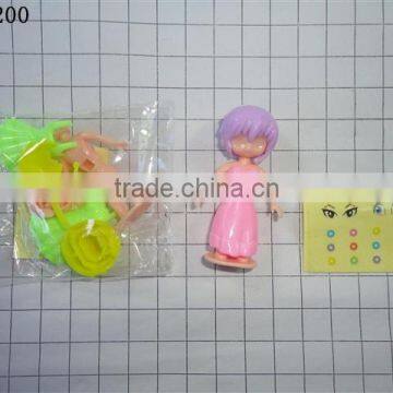 small toys/assembly toys/chocolate egg toys/fly horse/girls toys