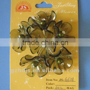 acrylic artificial flower decor