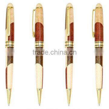 twist roller wooden ball pen