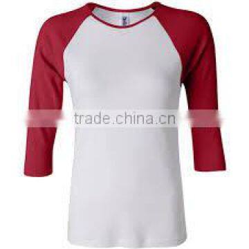 Ladies 3/4 sleeve Raglan T-shirt