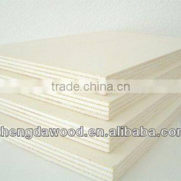 1220x2440 E2 glue Furniture grade melamine poplar plywood